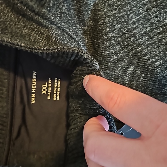 Van Heusen button up sweater NWT SZ XXL - Picture 6 of 6